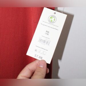 Women’s Pants Color:Coral Size:XXL